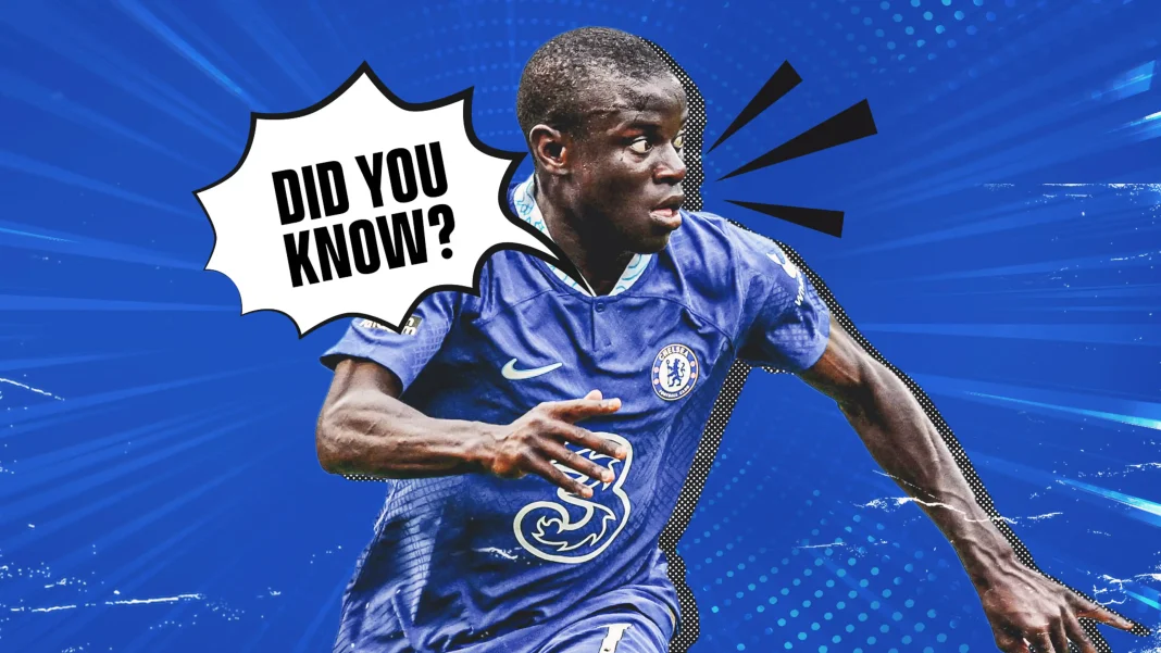 N'Golo Kanté (Chelsea) có cú sút bóng dẹp mắt